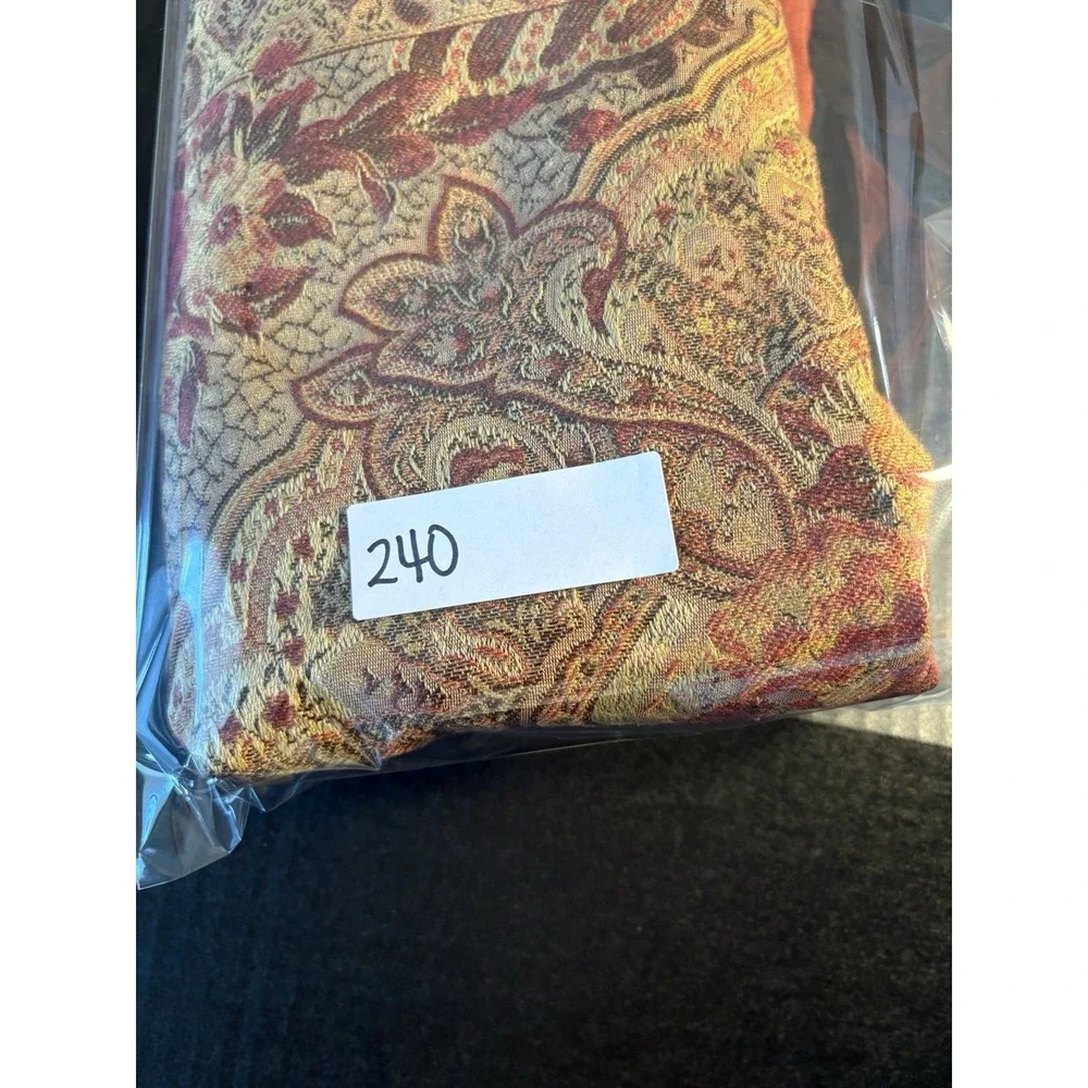 Chris Madden JCPenney Home Marbella Pillow Sham Rusty Red Paisley Boho